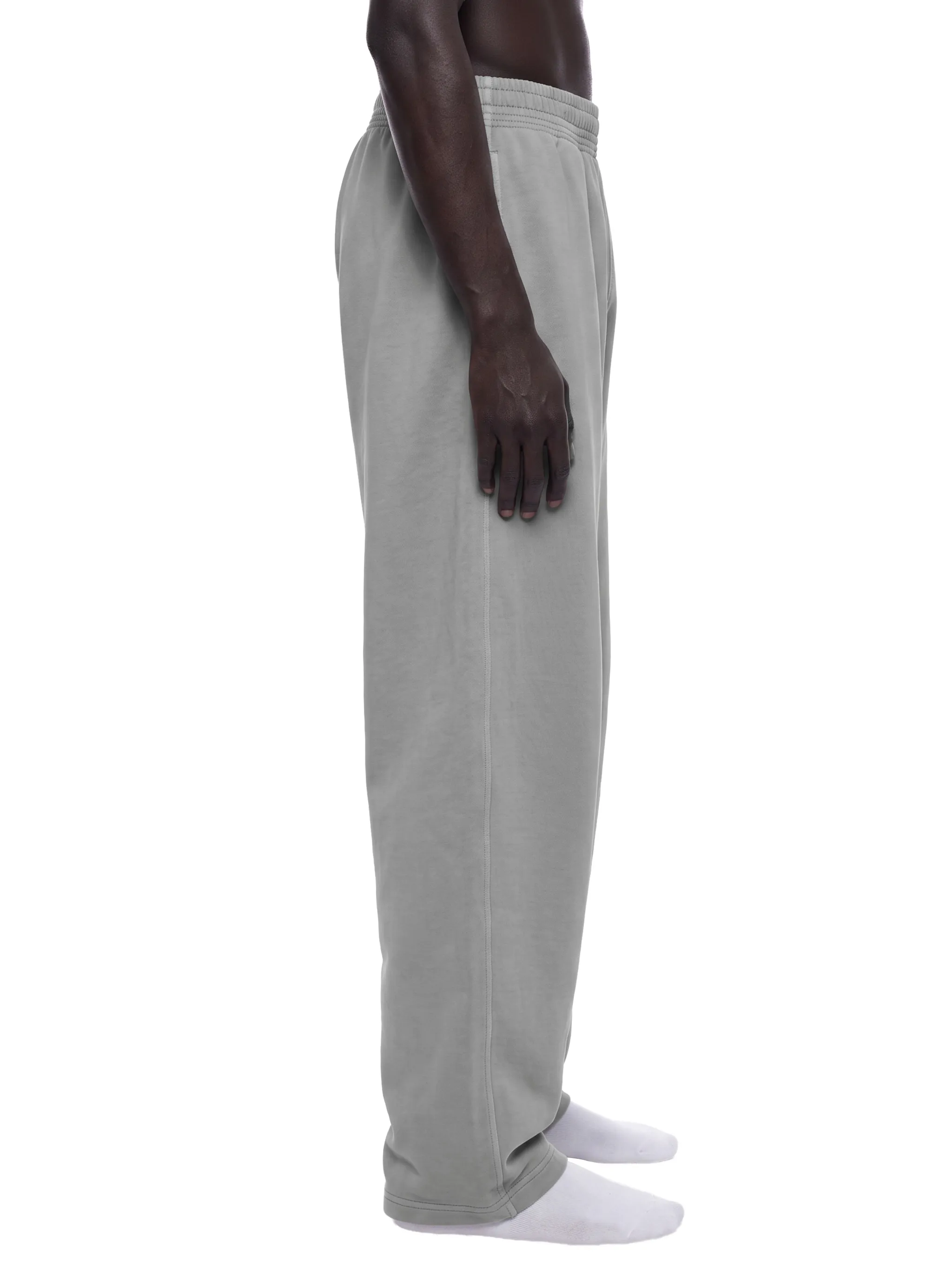 Unisex Vintage Washed Barrel Leg Sweatpants