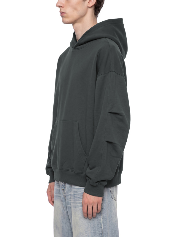 Unisex Heavyweight Ruched Sleeves Hoodie
