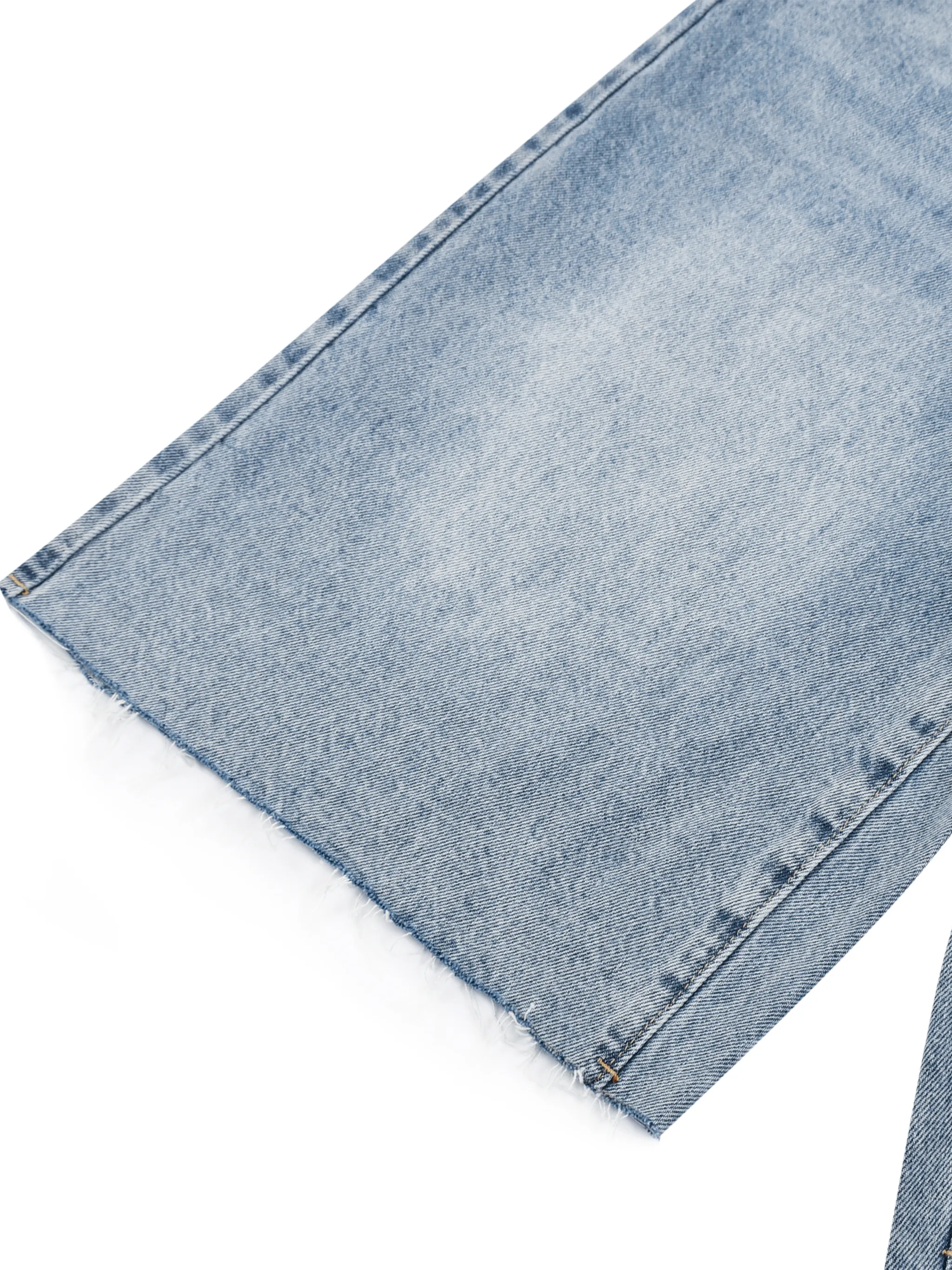 Men’s Vintage Wide Leg Denim Shorts