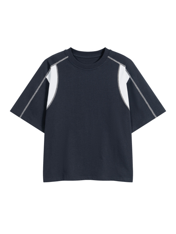 Unisex Raglan Color Block T-Shirt