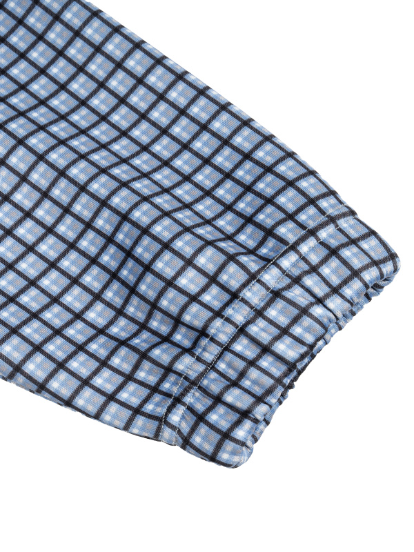 Unisex Plaid Quarter-Zip Sweatshirt