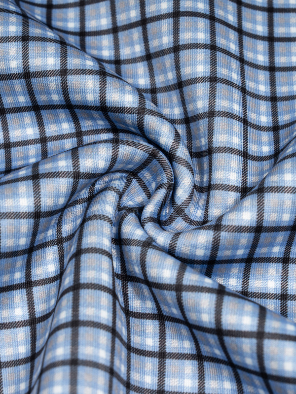 Unisex Plaid Quarter-Zip Sweatshirt