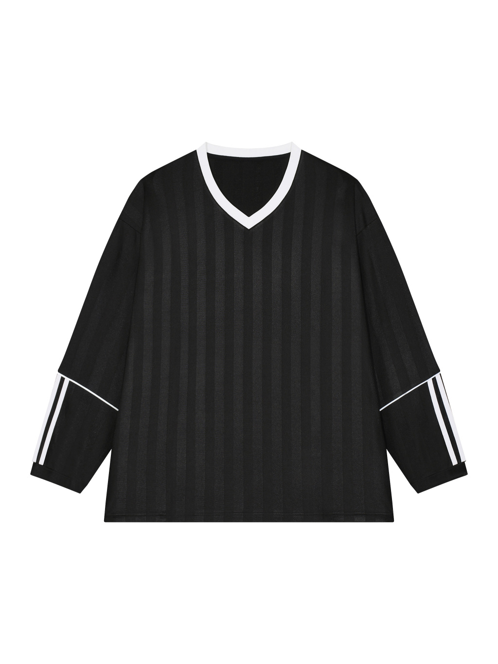 Unisex Striped Soccer Jersey - Main Image