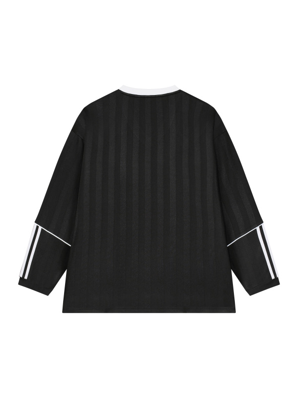 Unisex Striped Soccer Jersey