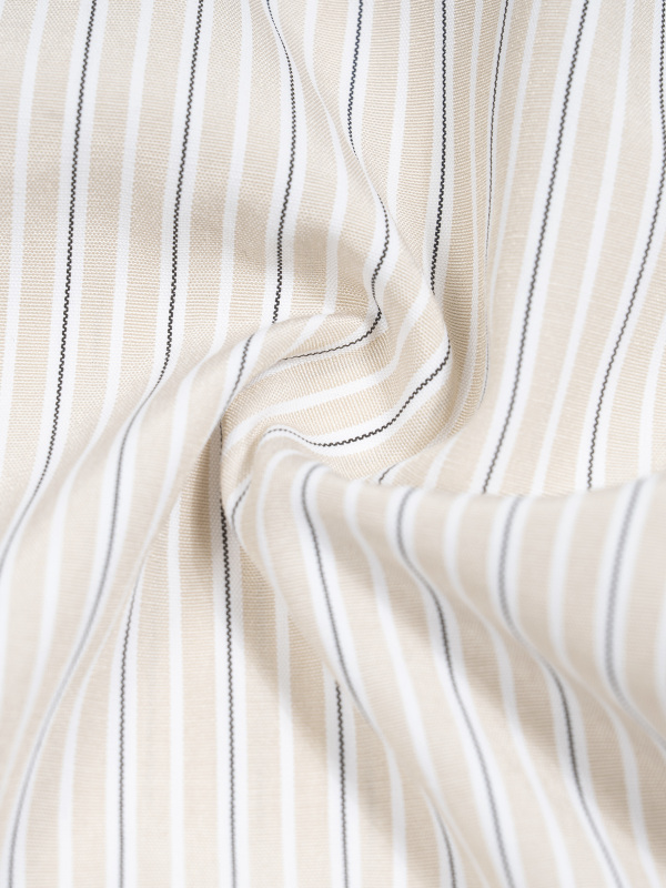 Unisex Boxy Striped Shirt