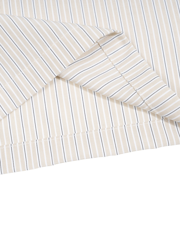 Unisex Boxy Striped Shirt