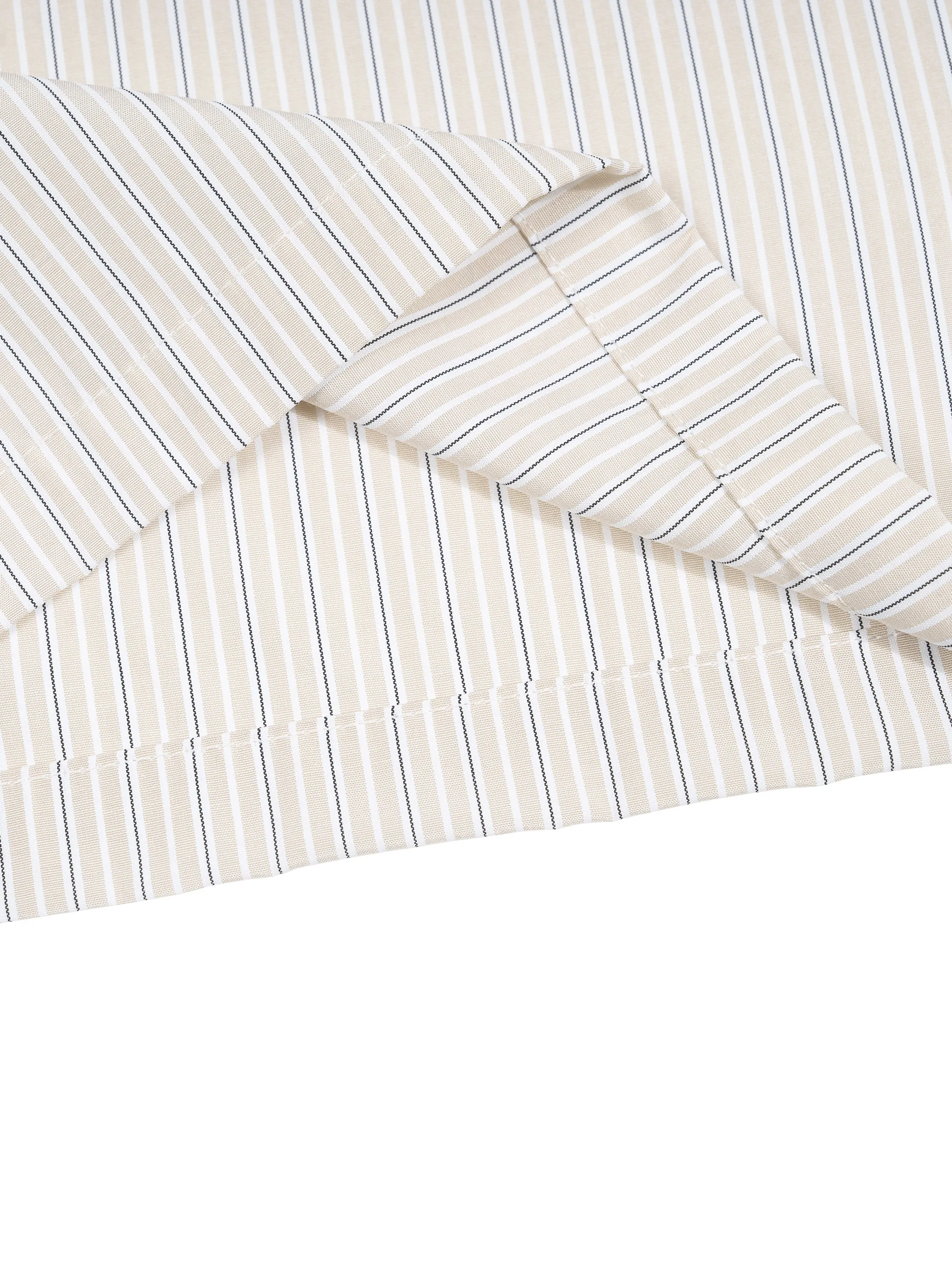 Unisex Boxy Striped Shirt