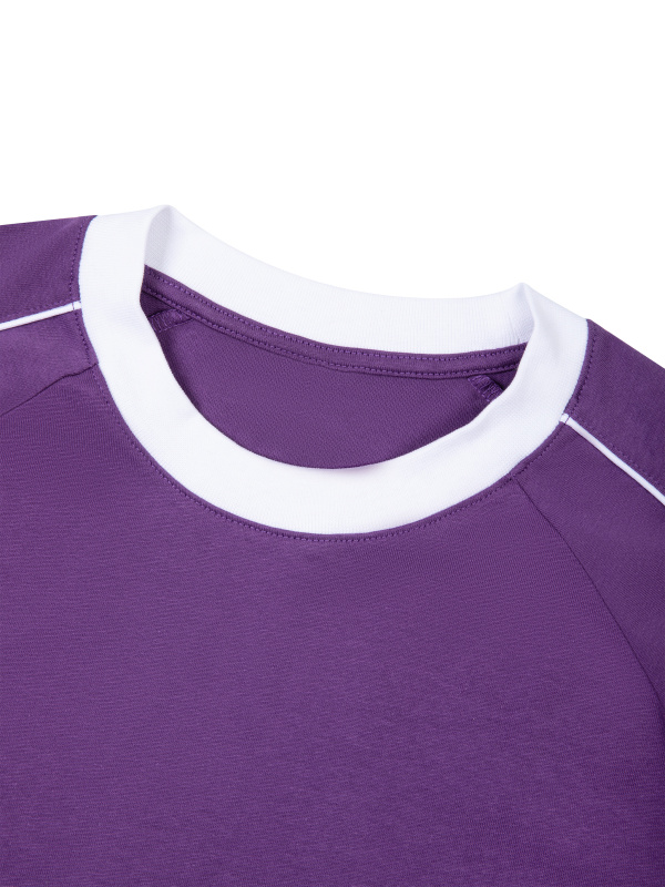 Unisex Raglan Color Block T-Shirt