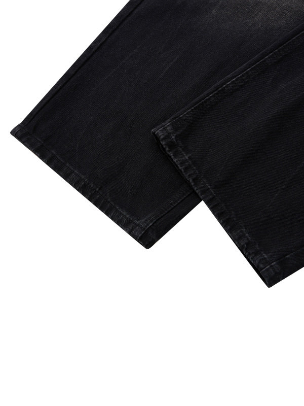 Men's Vintage Wash Wide Leg Jeans