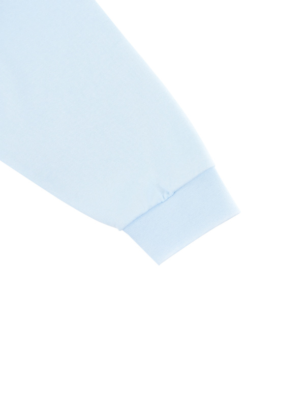 Unisex Loose Long Sleeve Polo Shirt