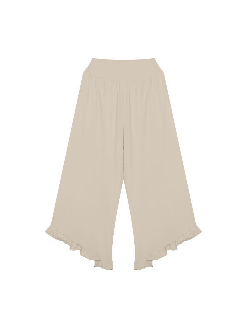 Women’s Ruched Wide Leg Pants - Main Image