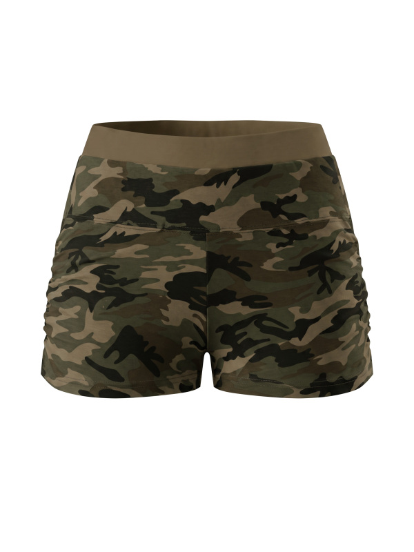 Women's Slim Camo Shorts