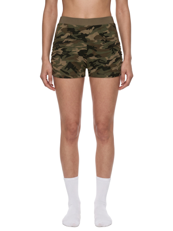Women's Slim Camo Shorts