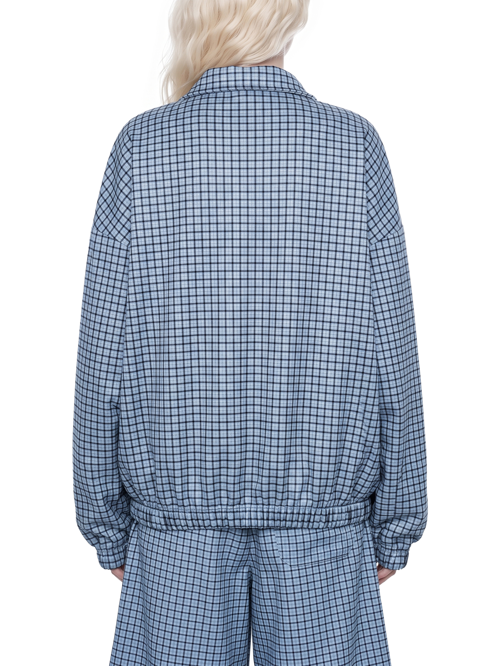 Unisex Plaid Quarter-Zip Sweatshirt #UT0221 | TAPSTITCH