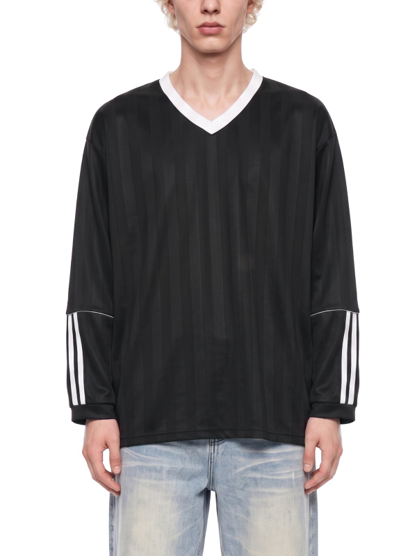 Unisex Striped Soccer Jersey
