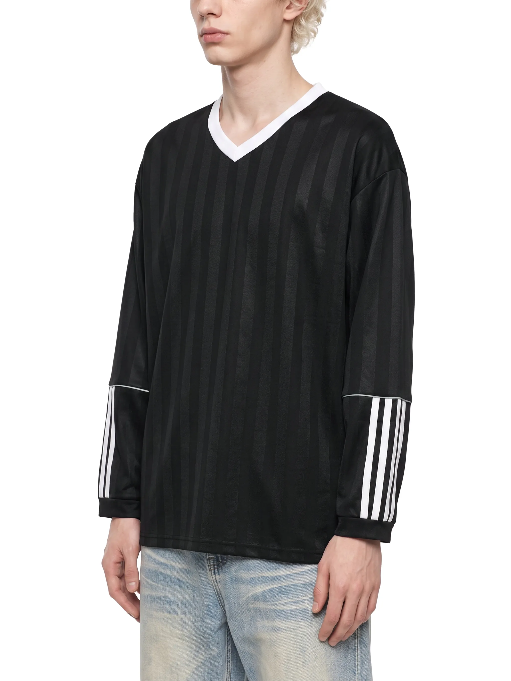 Unisex Striped Soccer Jersey