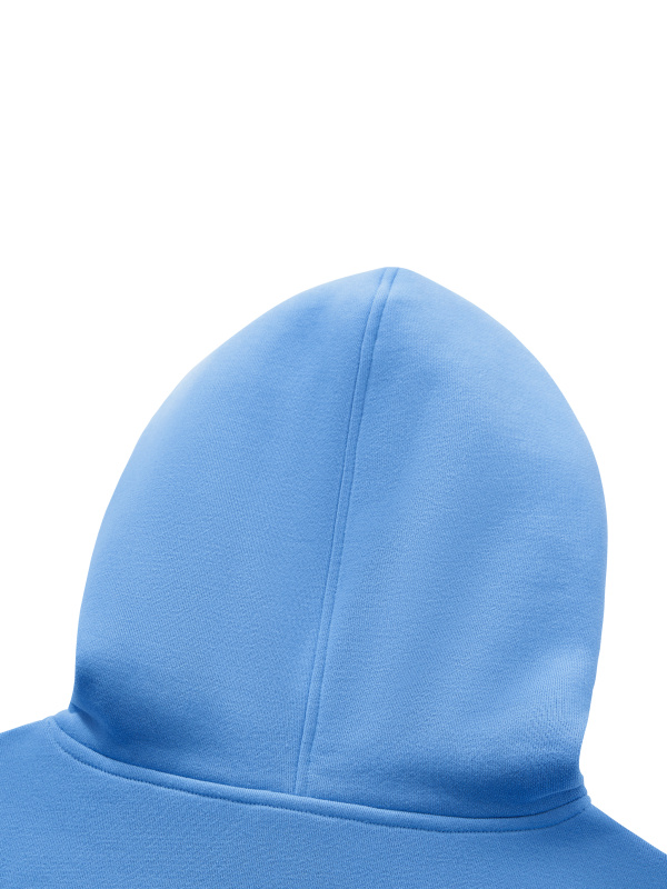 Unisex Oversized Color Block Fleece Hoodie