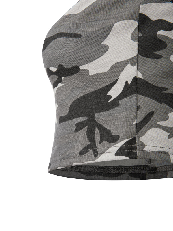 Women’s Camo Cropped Tube Top