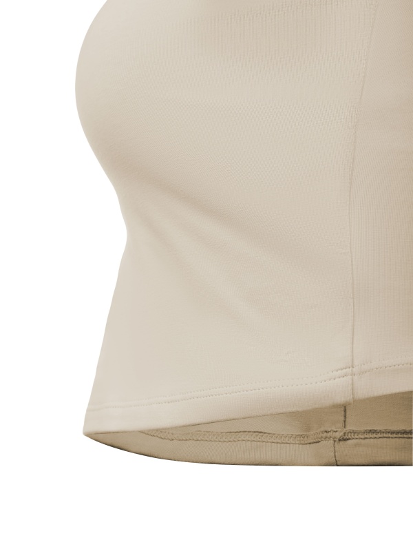 Women's Ruched Cropped Tube Top