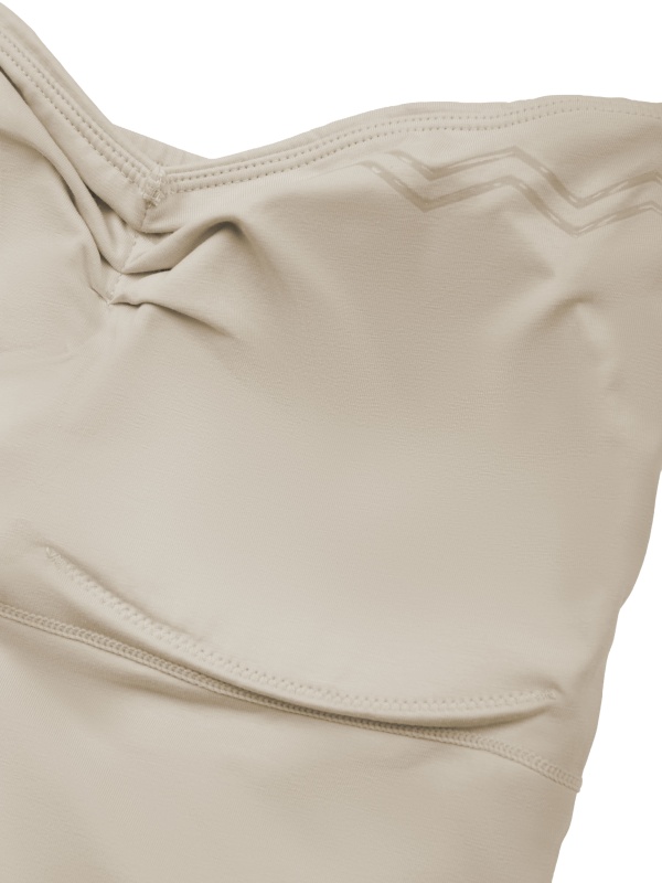 Women's Ruched Cropped Tube Top
