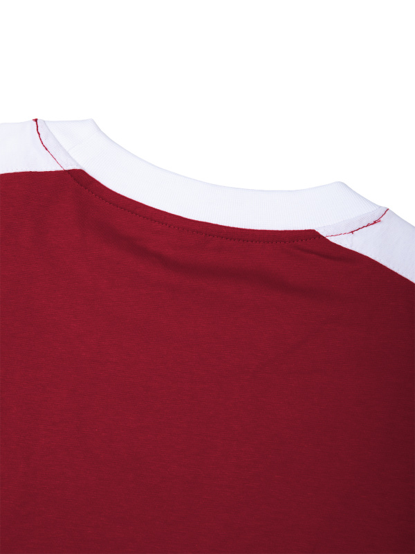 Unisex Color Block Loose T-Shirt