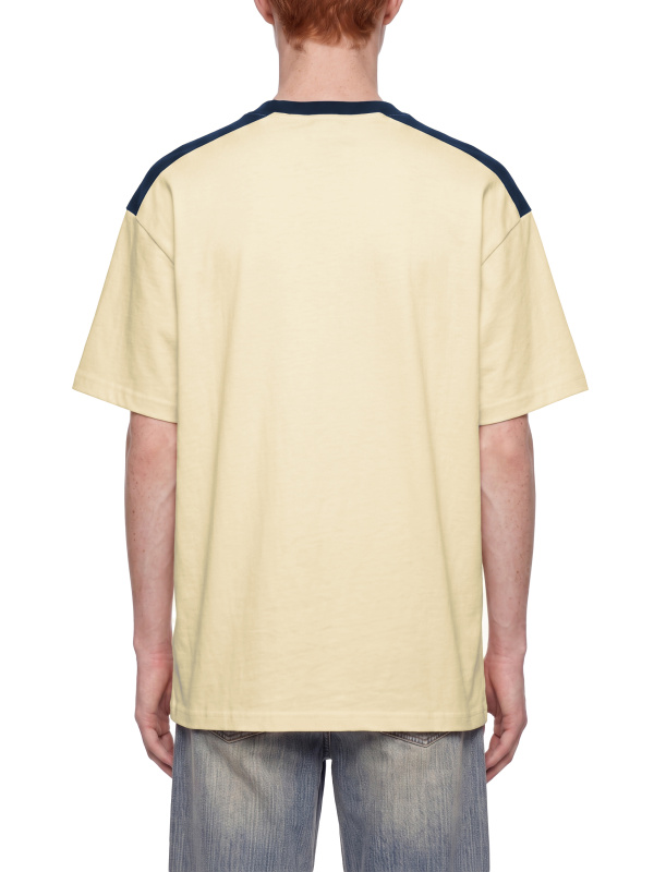 Unisex Color Block Loose T-Shirt