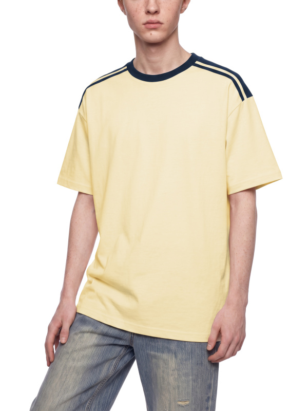 Unisex Color Block Loose T-Shirt