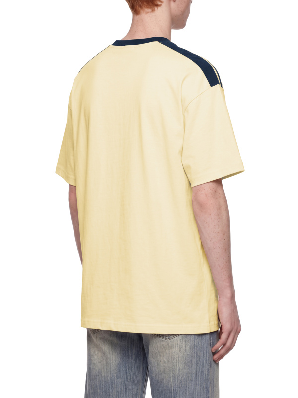 Unisex Color Block Loose T-Shirt