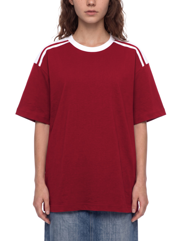 Unisex Color Block Loose T-Shirt