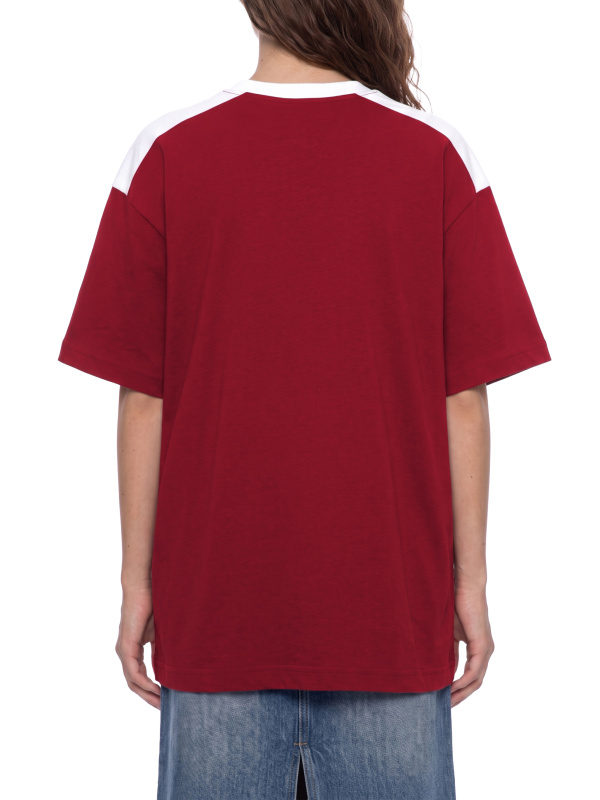 Unisex Color Block Loose T-Shirt