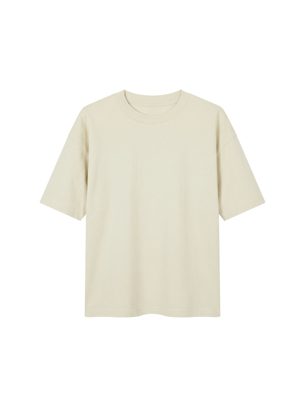 Unisex Drop Shoulder Cotton T-Shirt