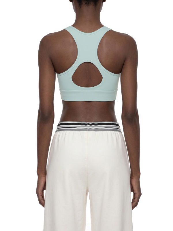 Women’s Cropped Zip Yoga Sports Bra