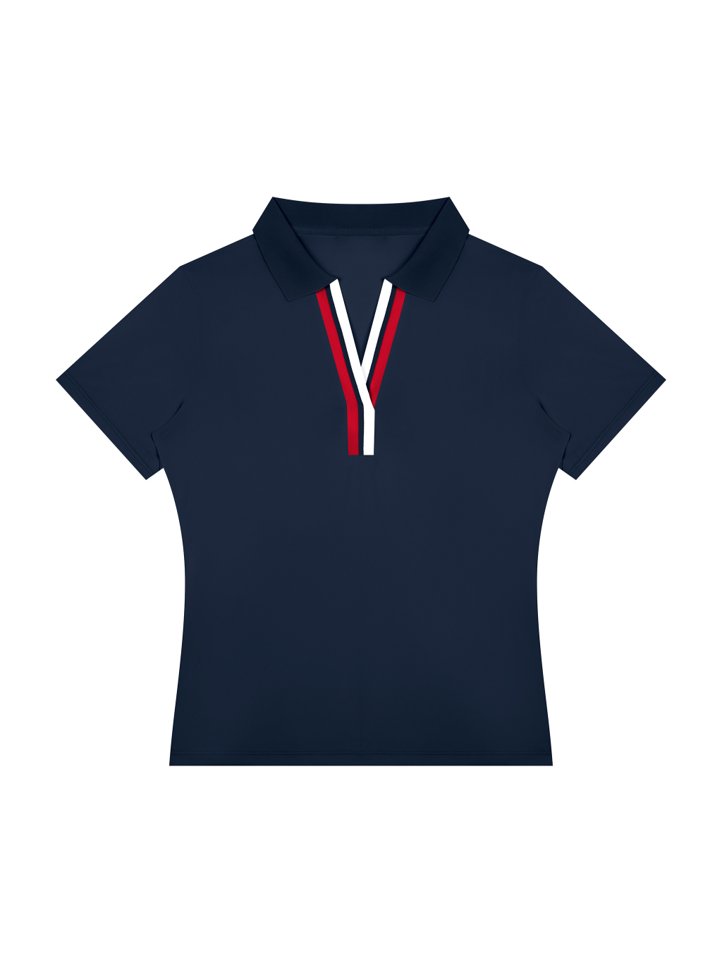 Women’s Color Block Polo Shirt - Main Image