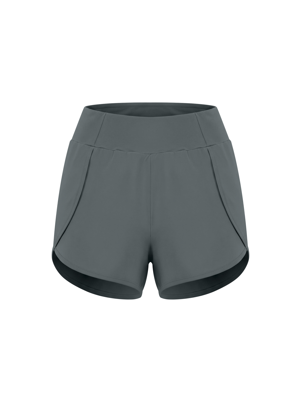 Women's High Rise Yoga Shorts - Main Image