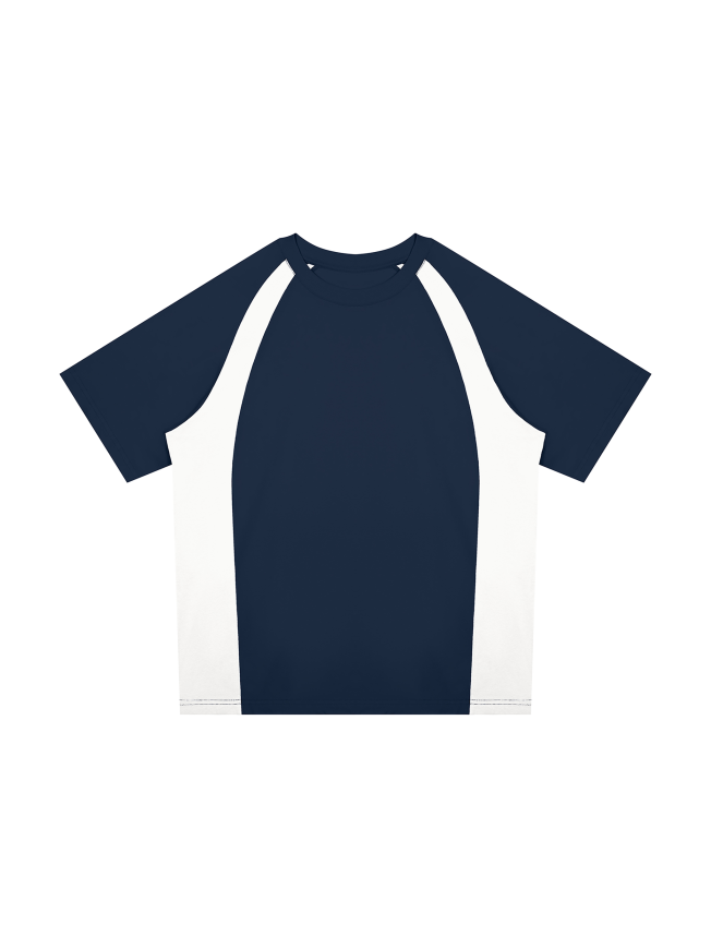 Unisex Raglan Color Block T-Shirt
