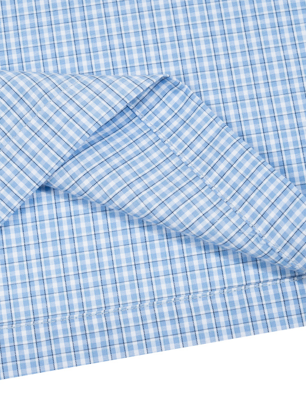 Unisex Boxy Plaid Long Sleeve Shirt