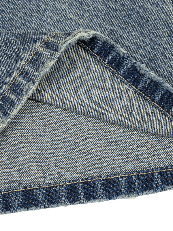 Men’s Vintage Wash Wide Leg Jeans