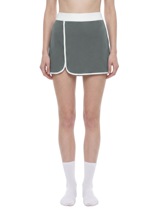 Women's Color Block A-Line Skort