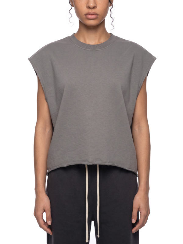 French Terry Boxy Tank Top