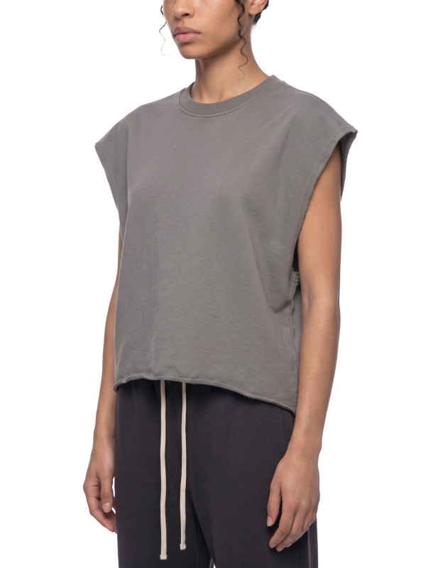 French Terry Boxy Tank Top