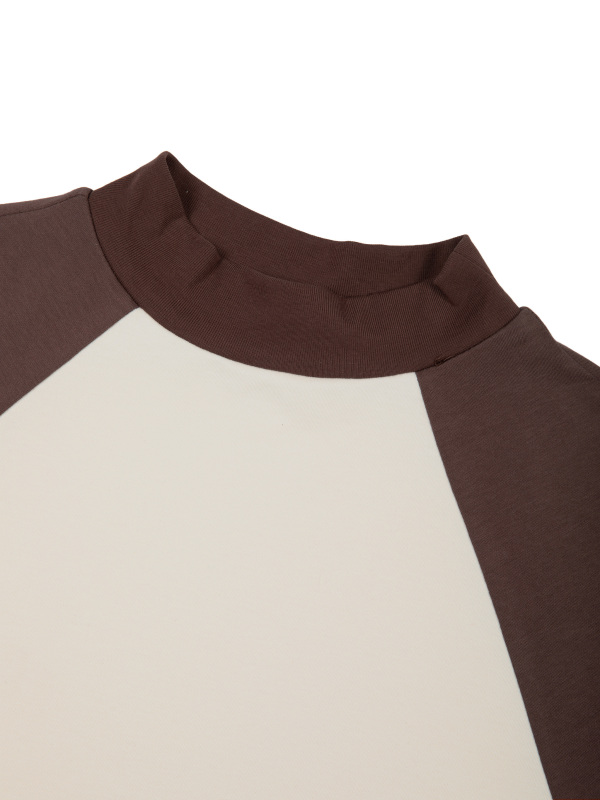 Women’s Color Block Raglan Crop T-Shirt