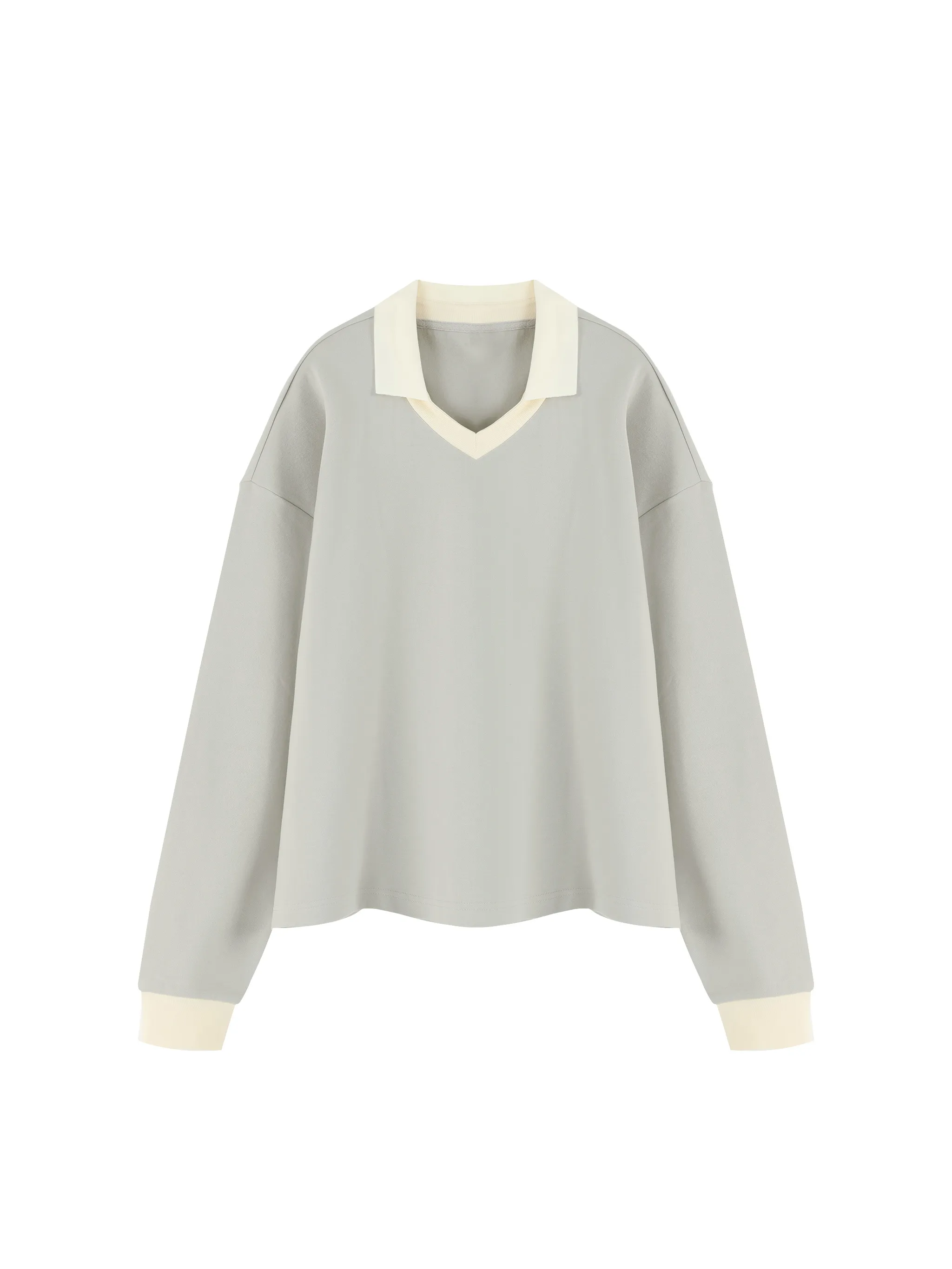 Unisex Color Block Long Sleeve Sweatshirt