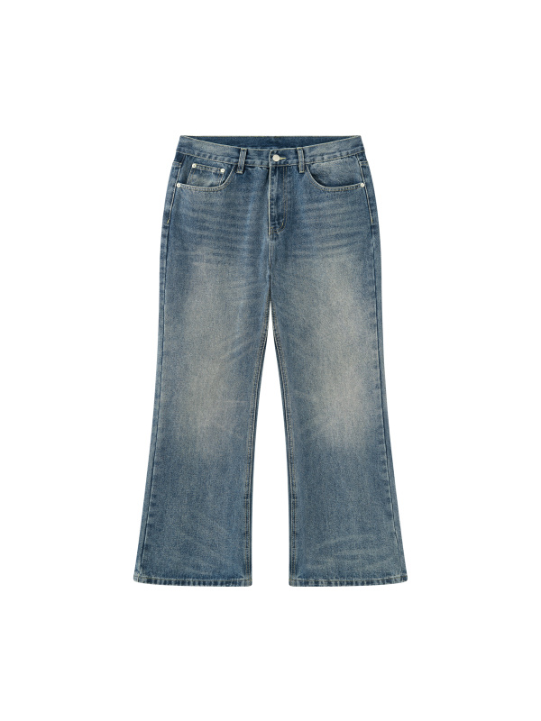Men's Vintage Wash Denim Jeans
