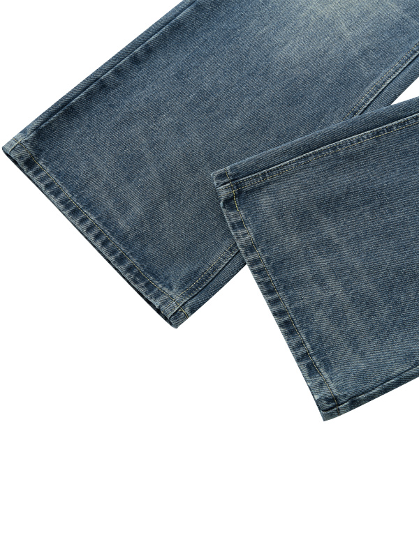 Men's Vintage Wash Denim Jeans