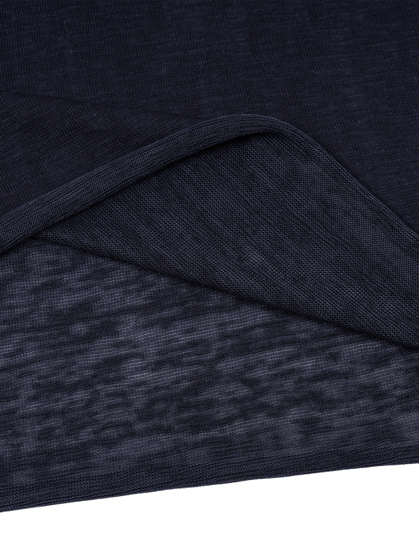 Unisex Raw Edge Long Sleeve T-Shirt
