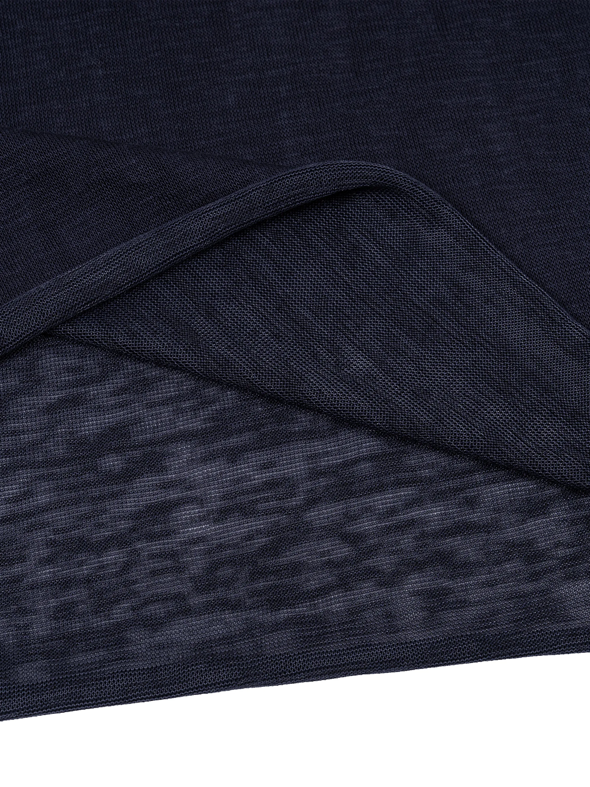 Unisex Raw Edge Long Sleeve T-Shirt