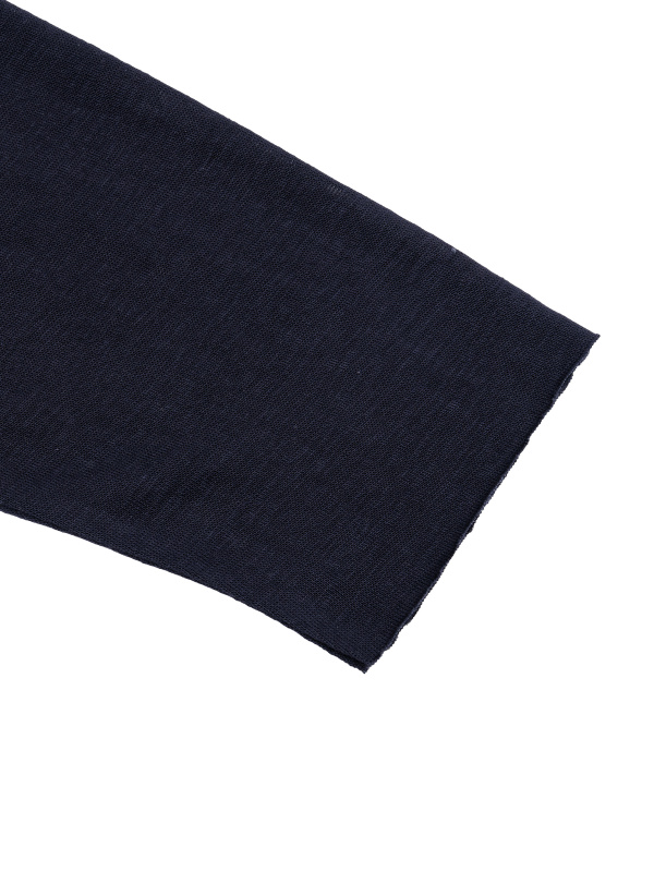 Unisex Raw Edge Long Sleeve T-Shirt
