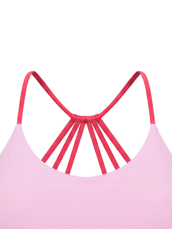 Women's Yoga Color Block Sports Bra