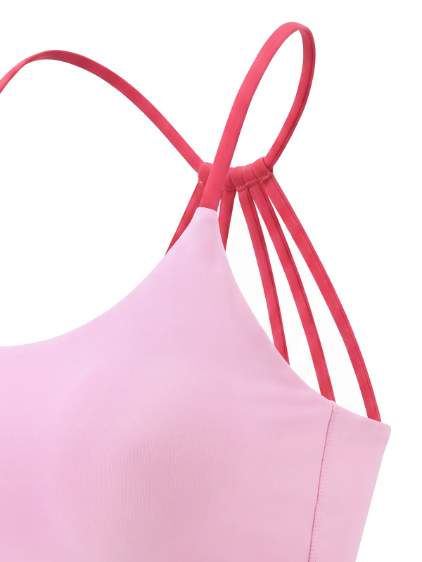 Women's Yoga Color Block Sports Bra