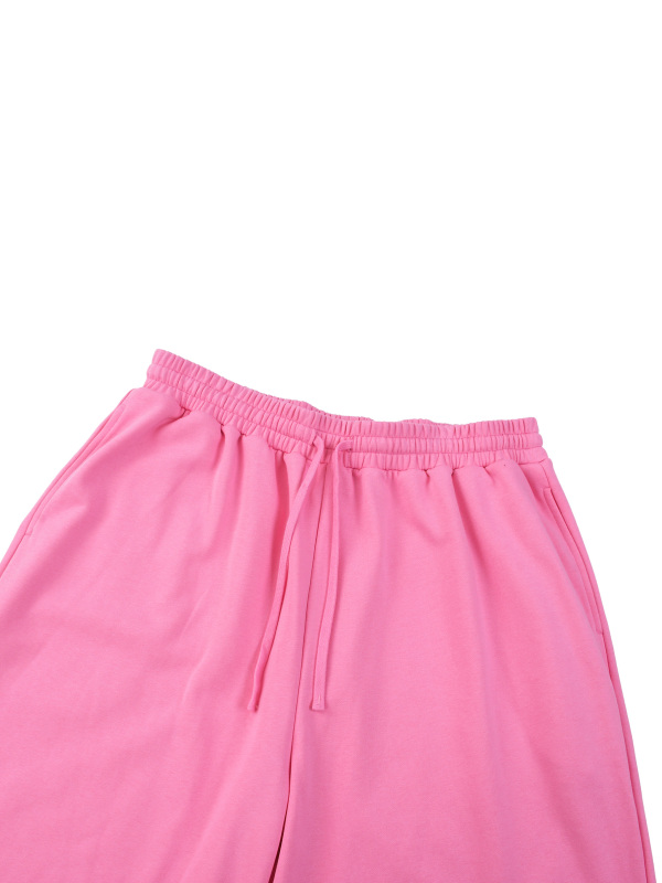 Unisex Loose Raw Edge Shorts
